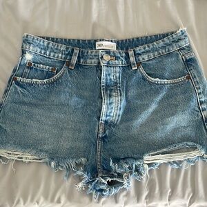 Zara High Rise Shorts
